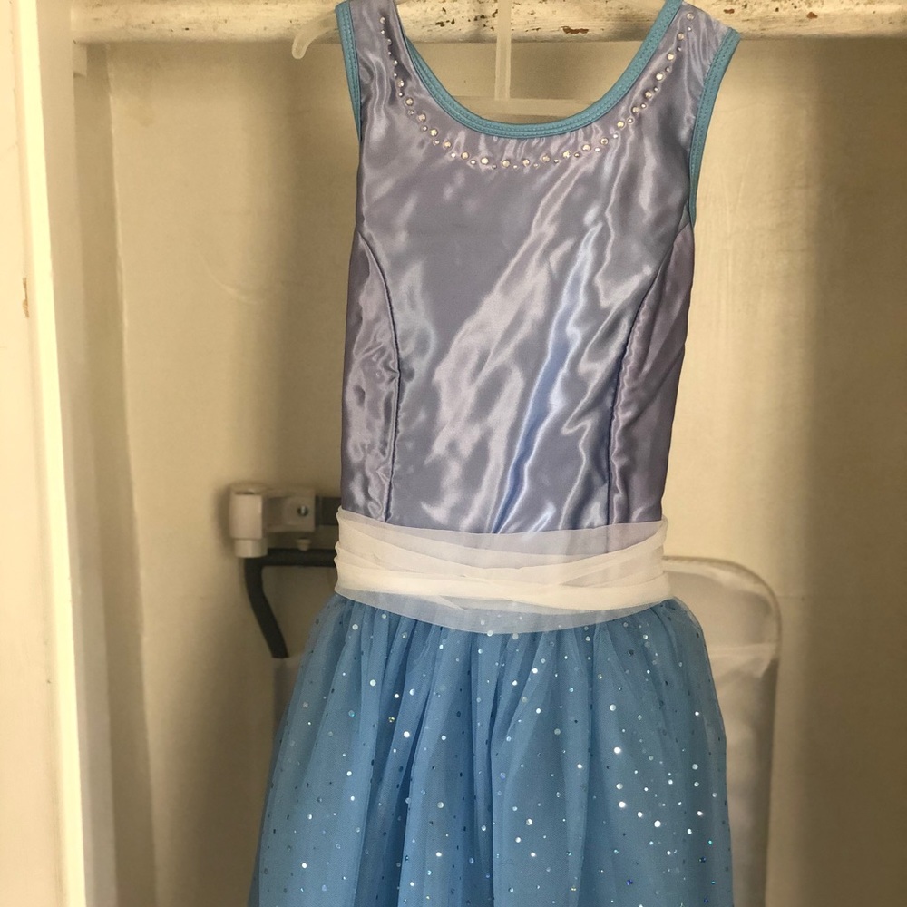 Pastel Blue Dance Outfit